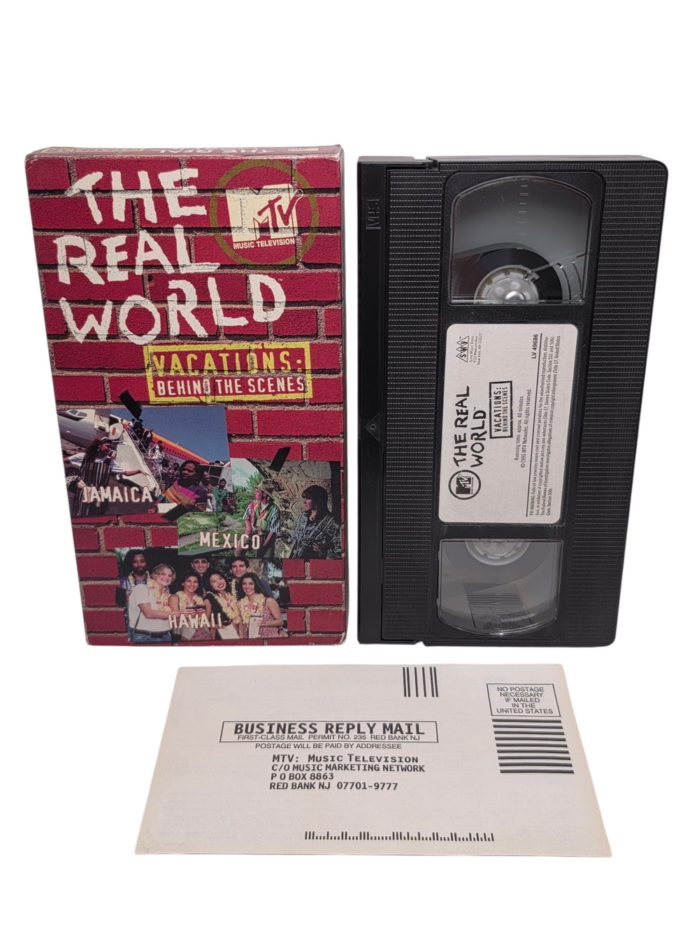 MTV The Real World Vacations Behind the Scenes VHS 1995 Jamaica Mexico Hawaii